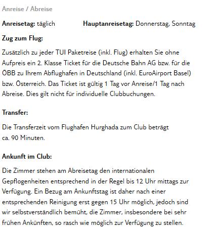 Club Magic Life Kalawy Reise Details