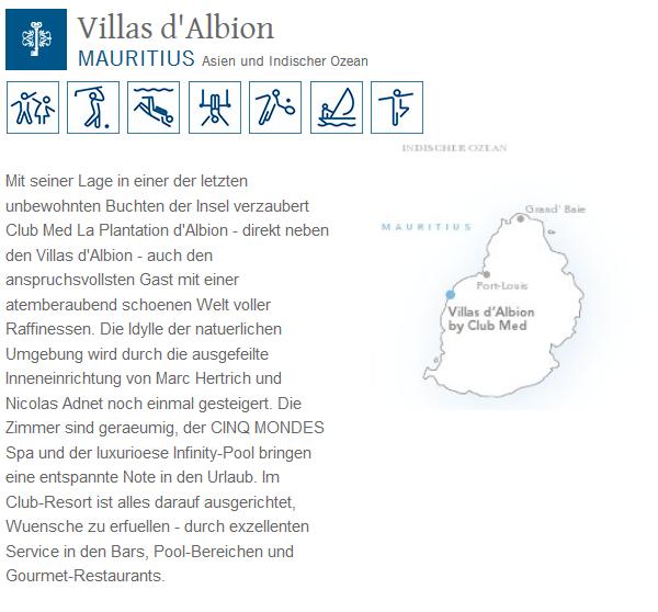 ClubMed Villas d'Albion Club