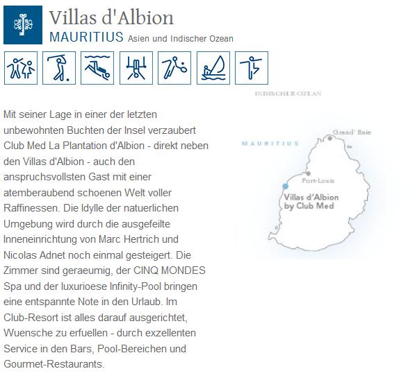 ClubMed Villas d'Albion Club