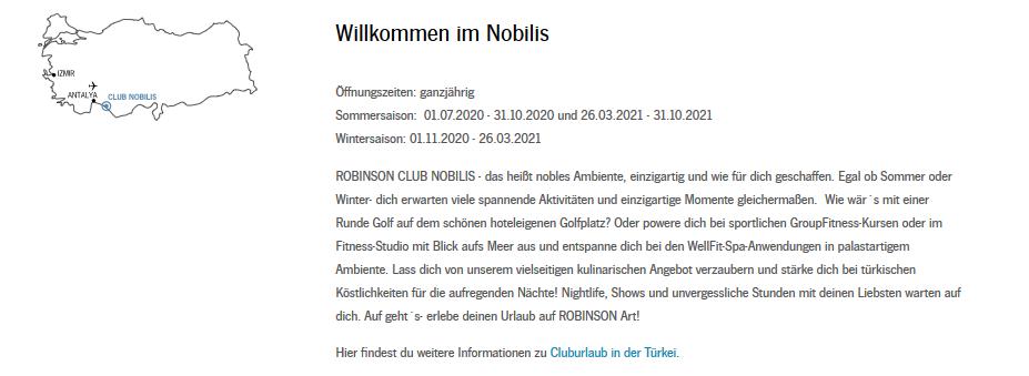 Cluburlaub Nobilis 